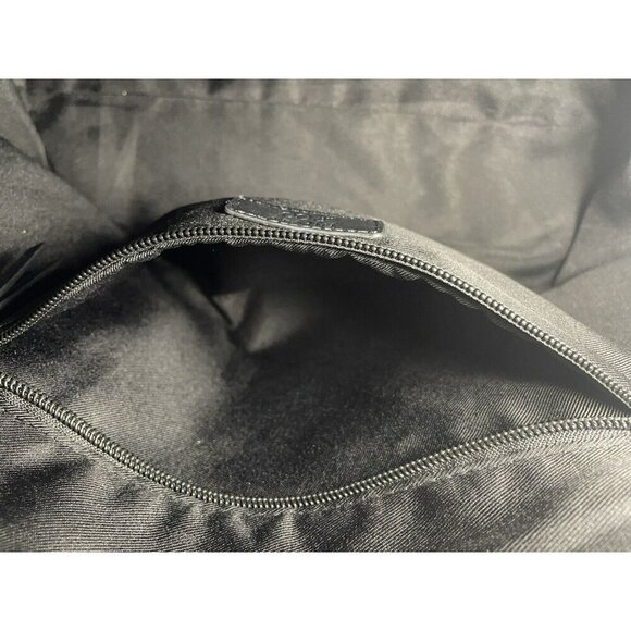 Frye and Co. Core Satchel Large Tote Black Faux Leather Bag - Picture 6 of 16